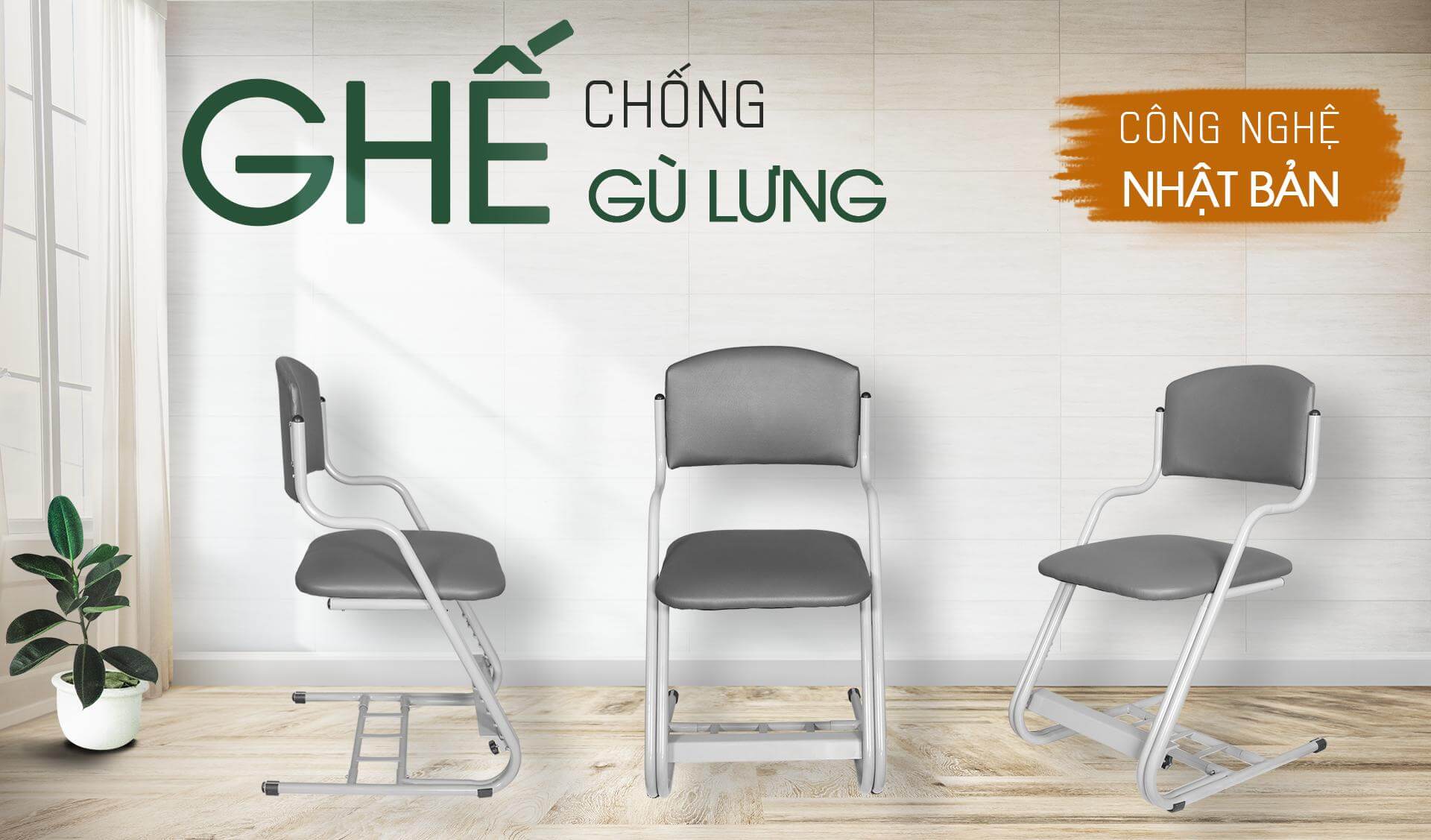 Tiêu Chuẩn Ghế Chống Gù Lưng Nhật Bản Giúp Con Bạn Có Lưng Thẳng